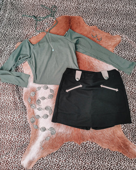 Gunsmoke Skort