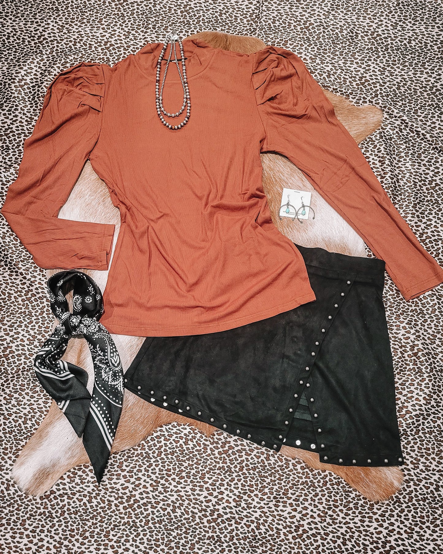 The Salado Puff Sleeve Top