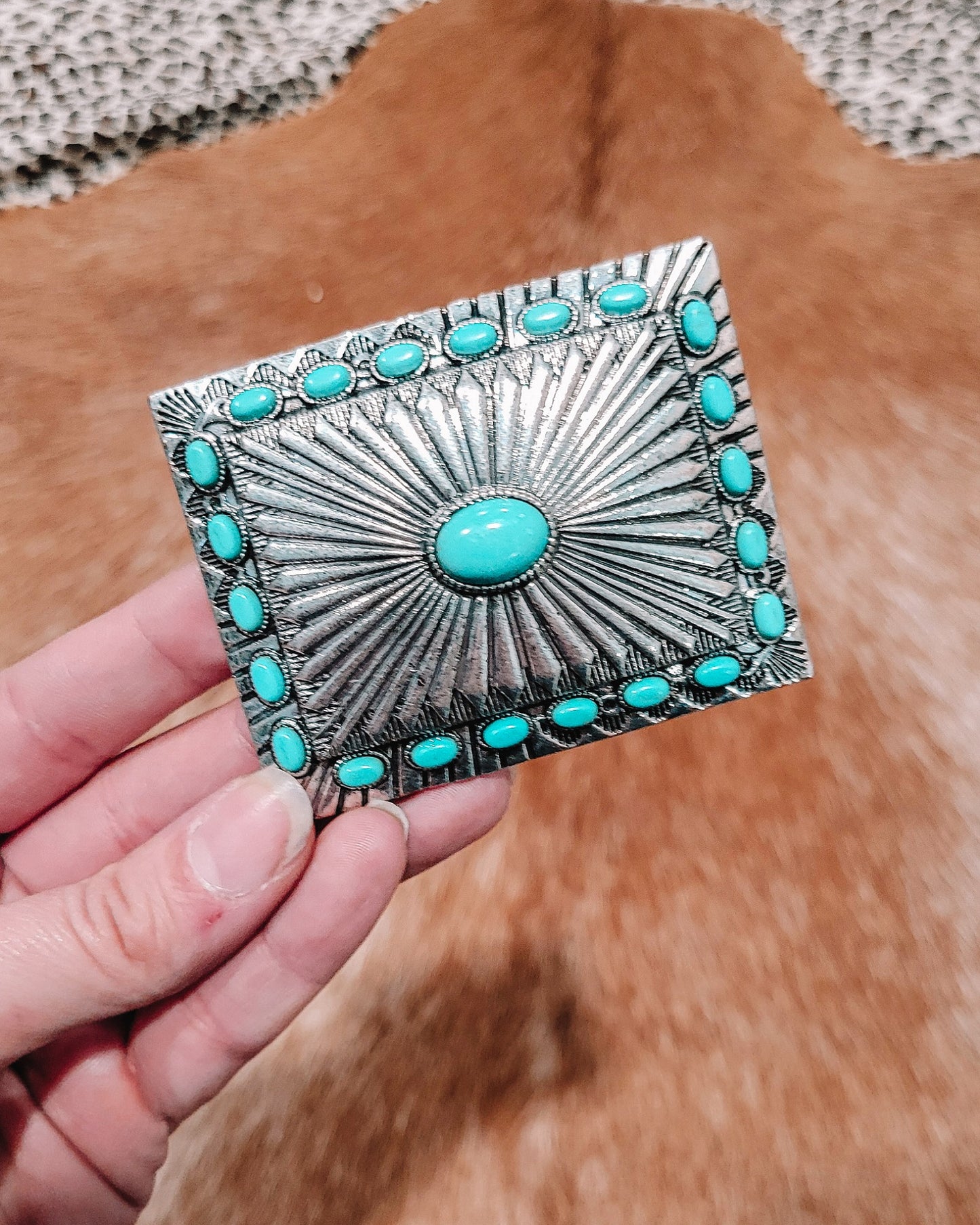 New To The Ranch Belt Buckle