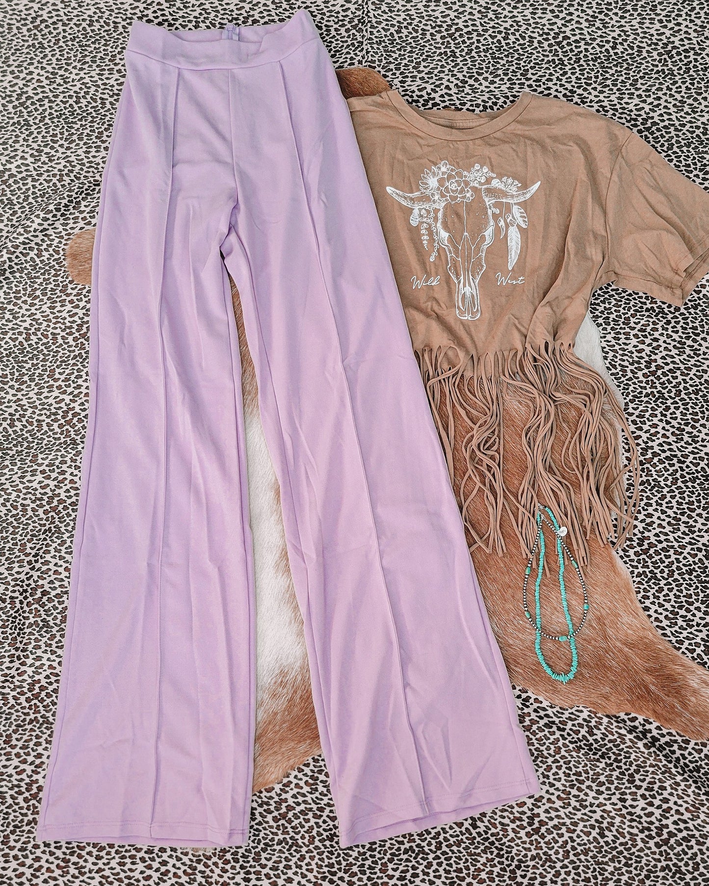 Girls Night Out Trousers - Lilac