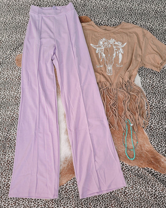 Girls Night Out Trousers - Lilac