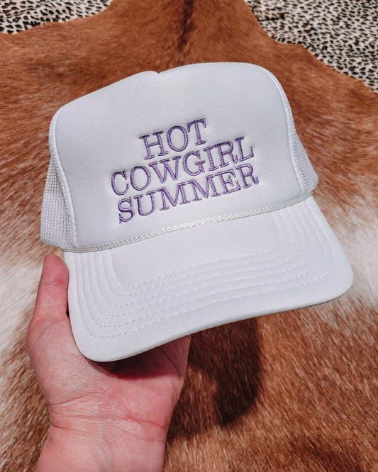 Hot Cowgirl Summer Trucker Hat