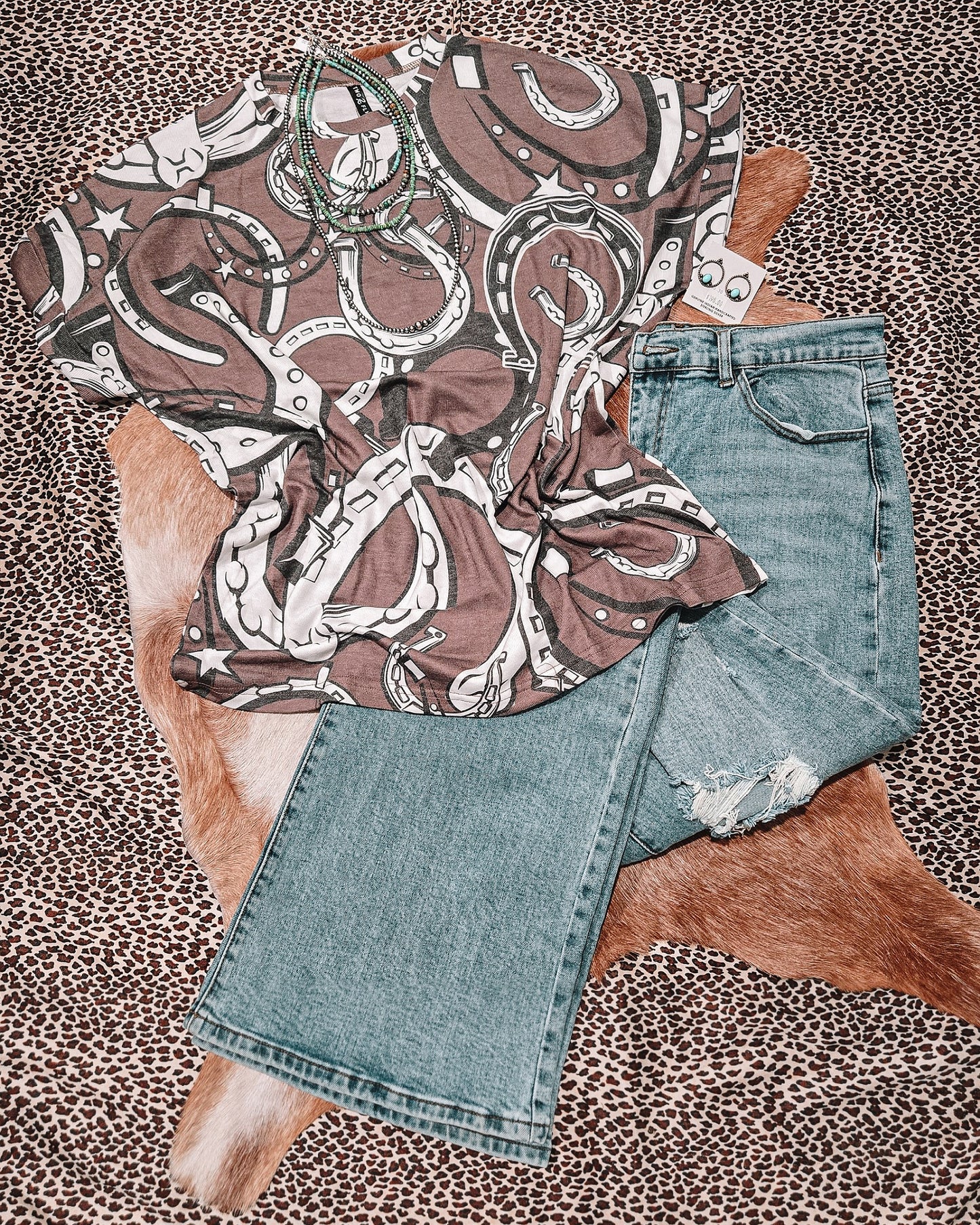 It Ain't All Luck Oversized Top