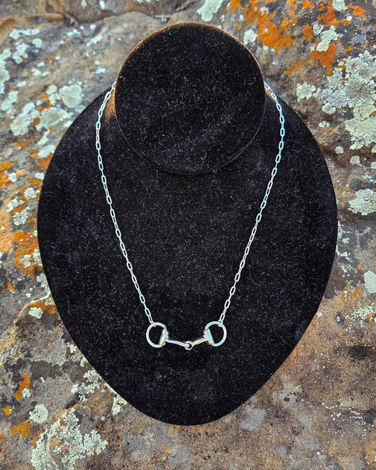 Straight From The Horse's Mouth Necklace
