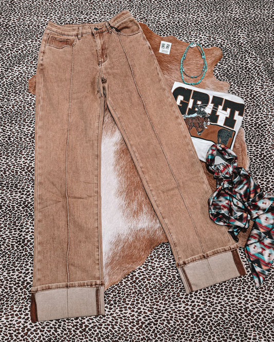 Sheriff's Posse Jeans - Tan