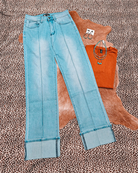 Sheriff's Posse Jeans - Light Wash