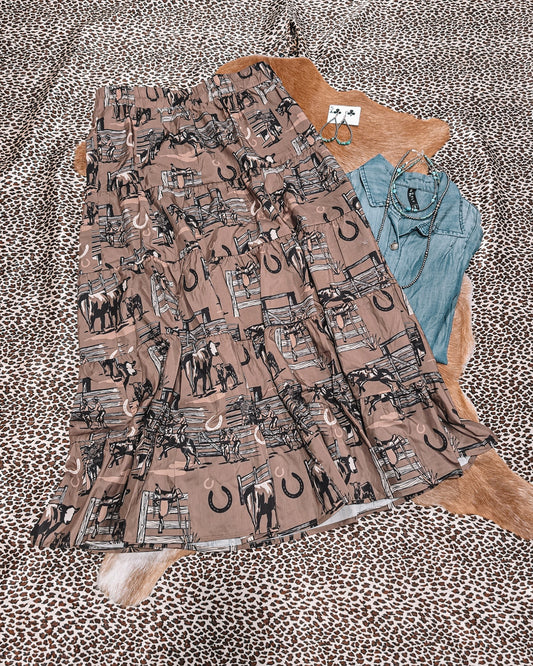 Ranch Rags Maxi Skirt
