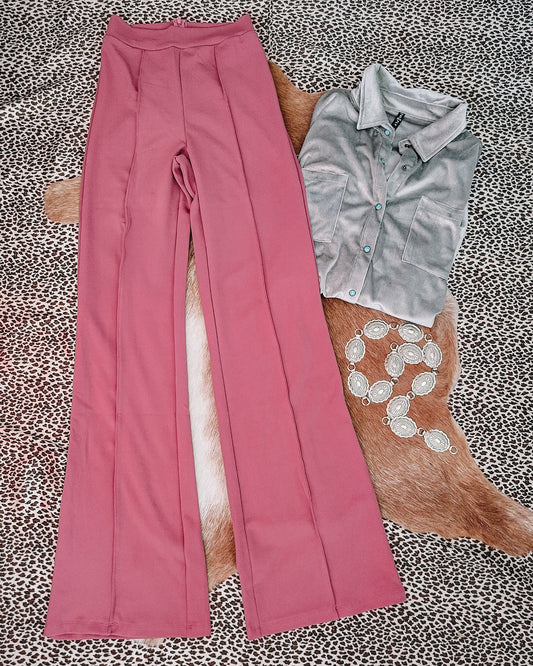 Girls Night Out Trousers - Marsala