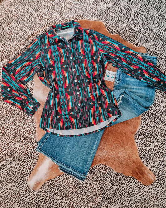 Indian Outlaw Pearl Snap