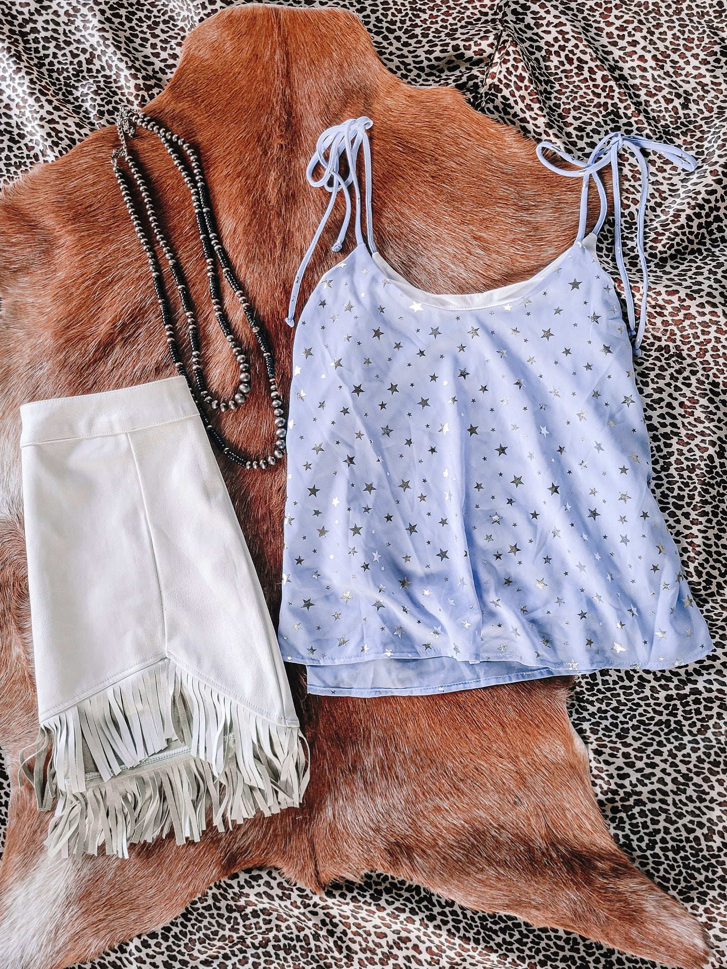 Starry Night Flowy Tank