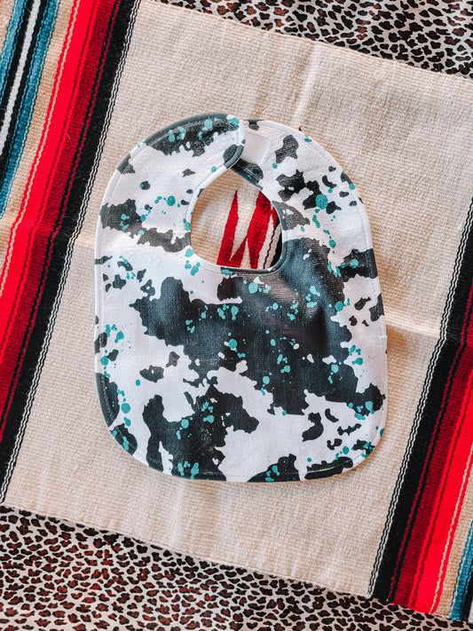Cowprint Dazzle Bib