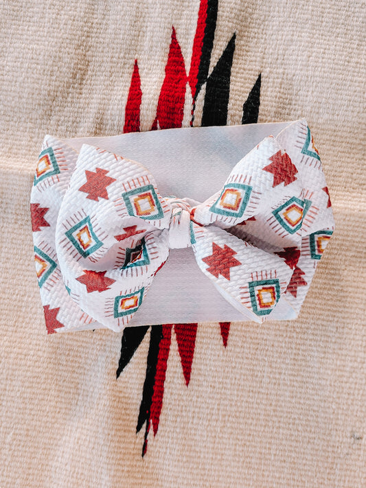 Rust Rush Headband Bow