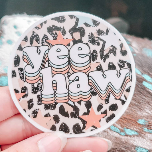 Yeehaw Sticker