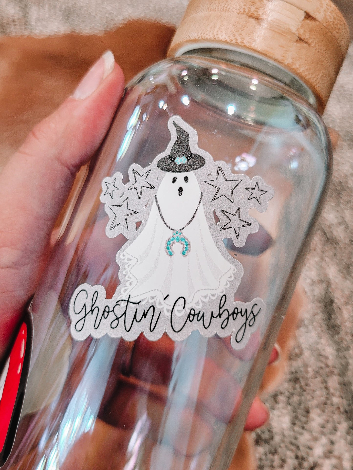 Ghostin' Cowboys Sticker