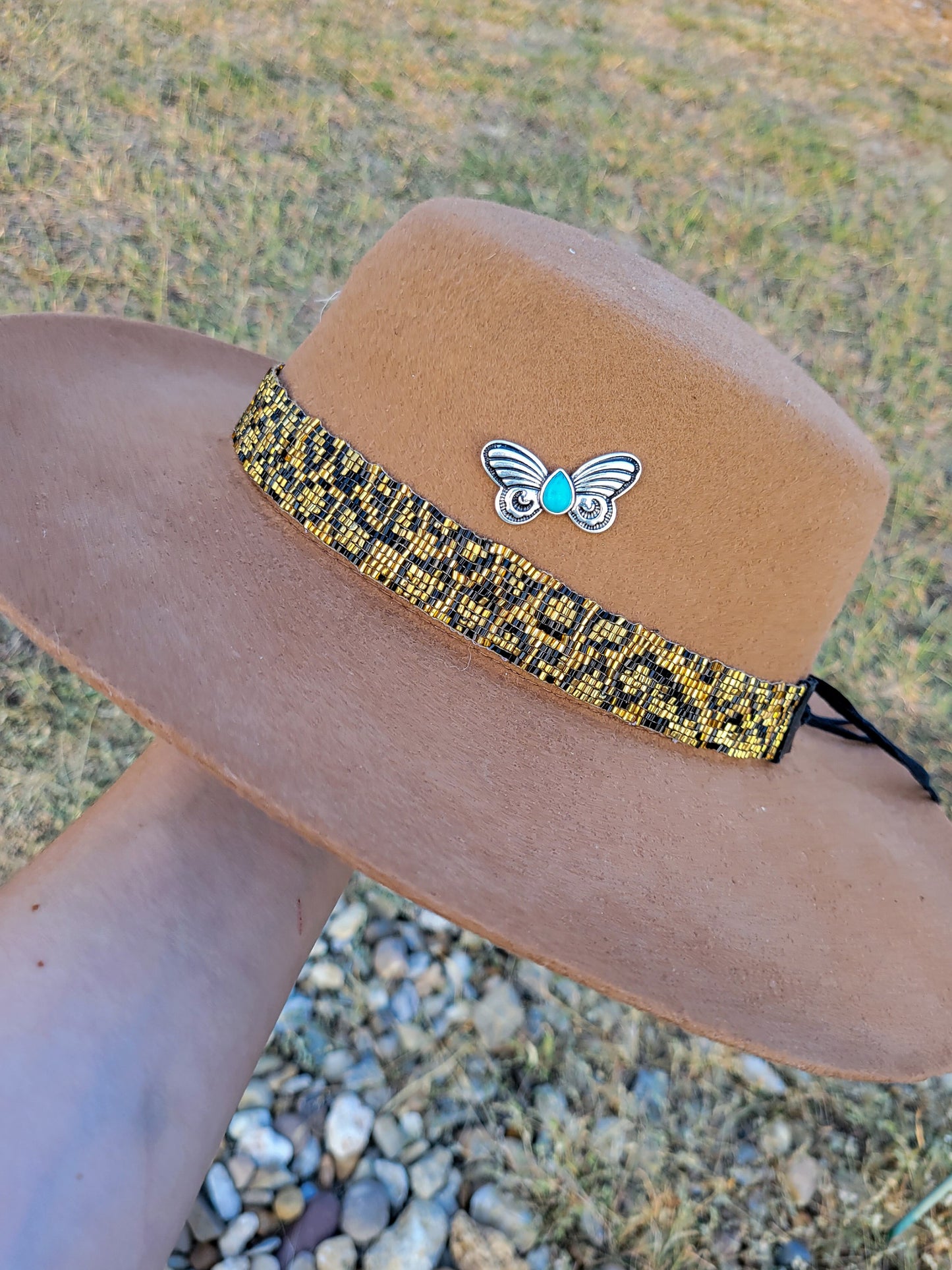 Fly Away With Me Hat Pin