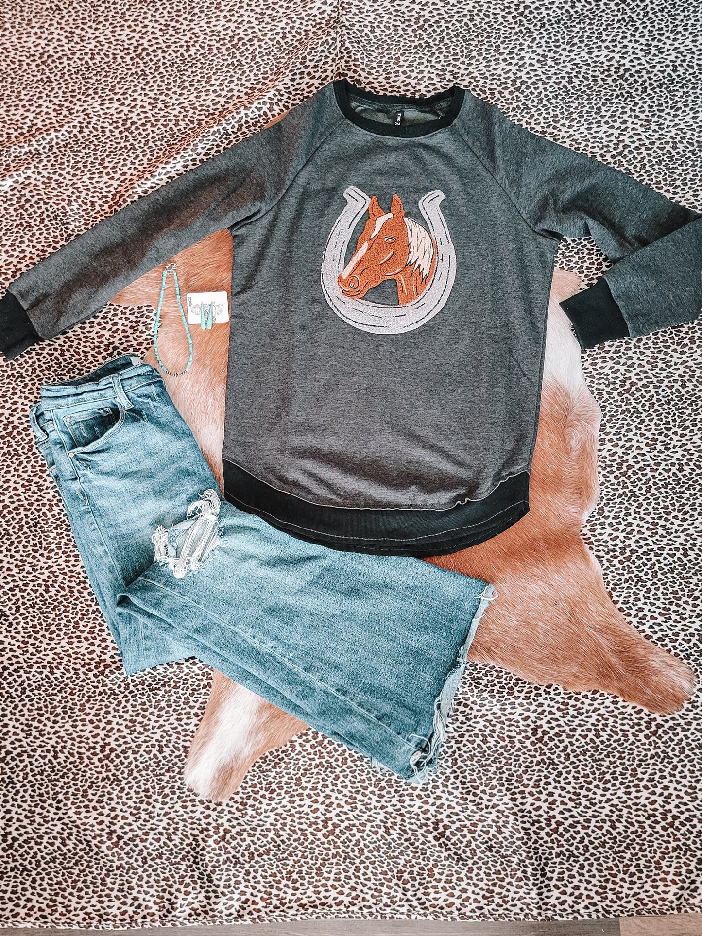 Horsin' Around Women's Sweater
