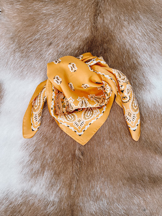 Luck Of The Draw Wildrag - Mustard