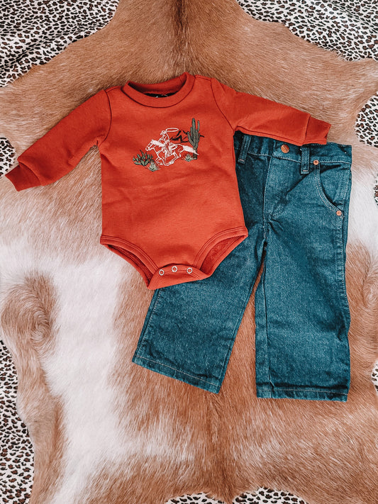 The Western Way Sweater Onesie
