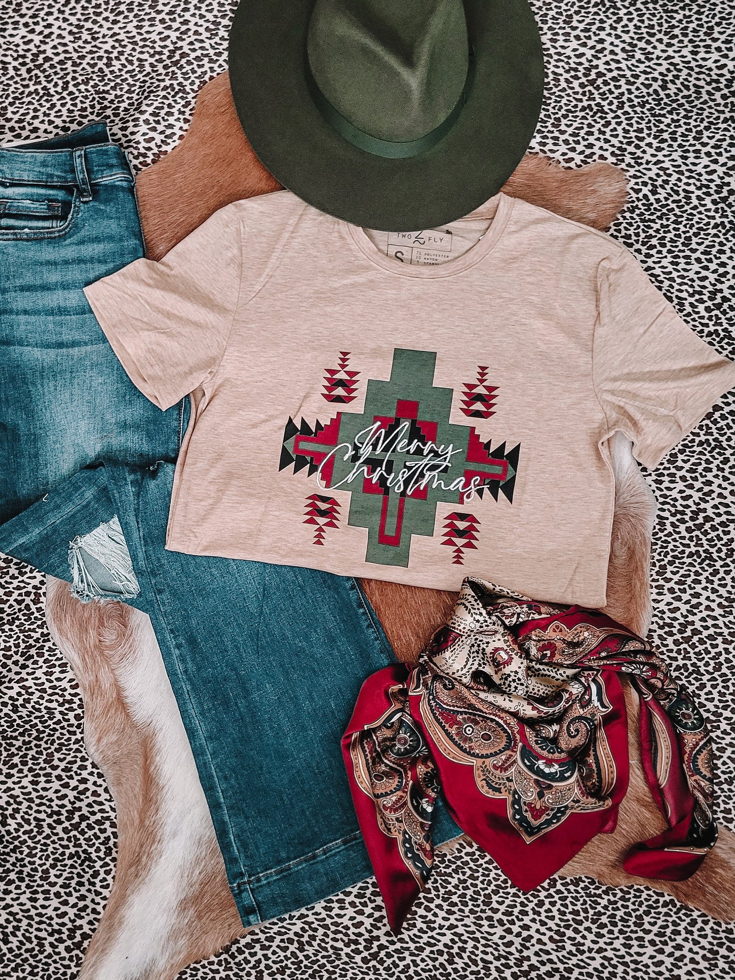 Western Christmas Tee