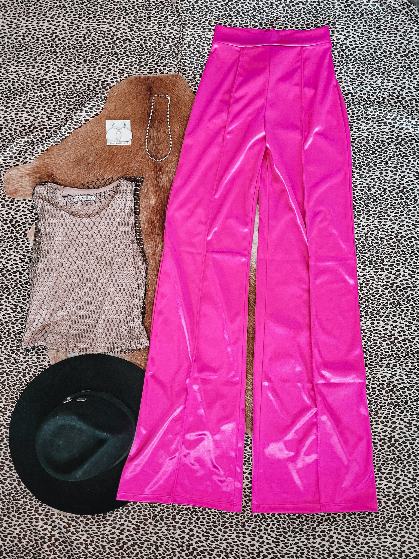 Play It Up Trousers - Fuchsia