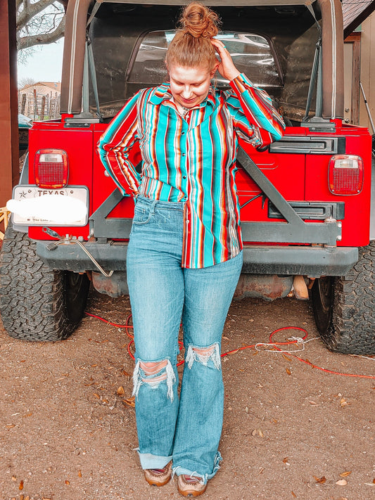 Under The Arena Lights Pearl Snap