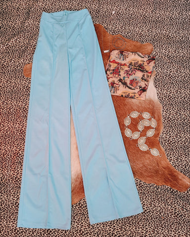 Girls Night Out Trousers - Sky Blue