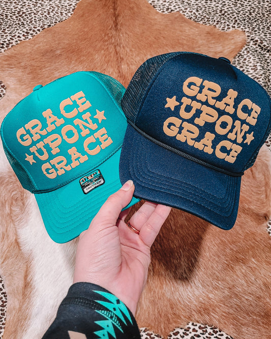 Grace Upon Grace Trucker