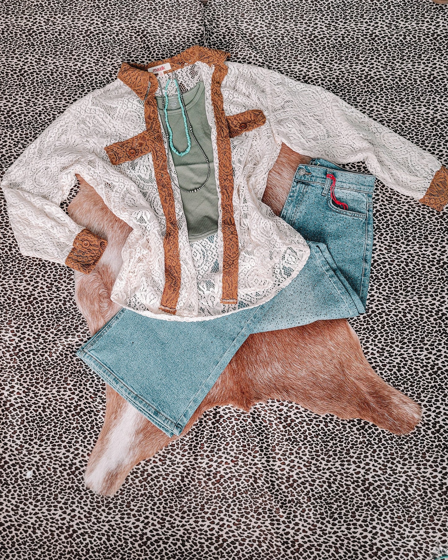 Canyon Break Lace Shacket