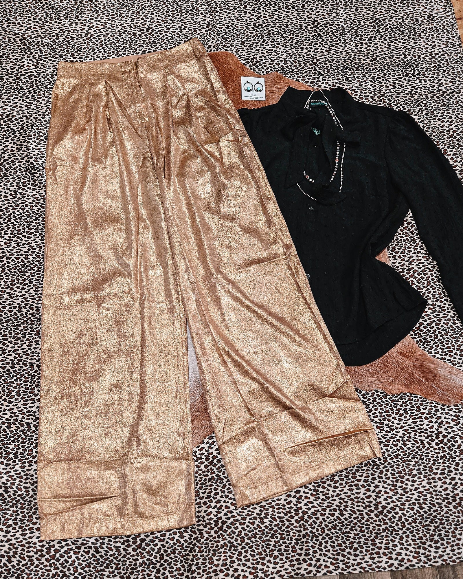 Golden Hour Wide Leg Pants