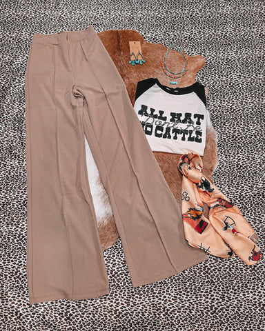 Girls Night Out Trousers - Taupe