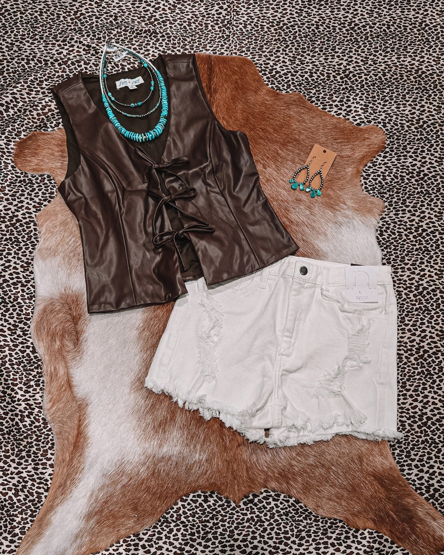 Outlaw Lace-Up Vest
