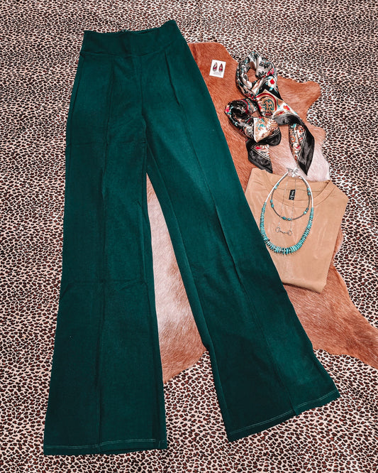 Girl's Night Out Trousers 2.0 - Hunter Green