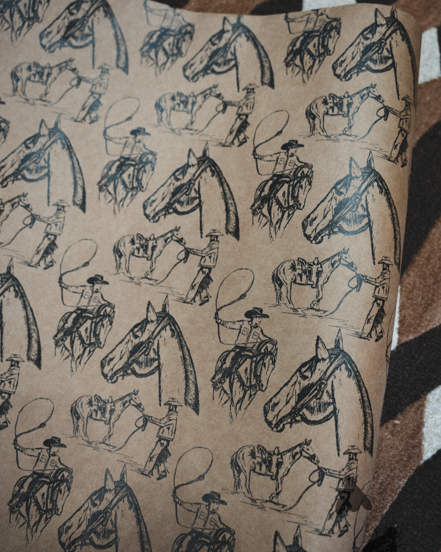 Howdy Christmas Wrapping Paper