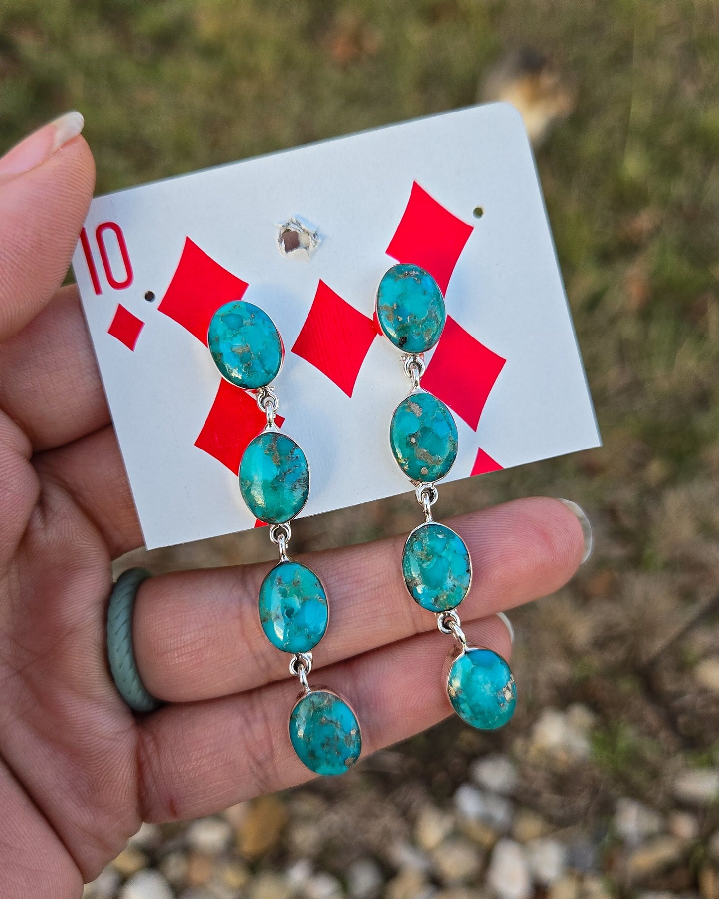 Whiskey Stones Post Earrings