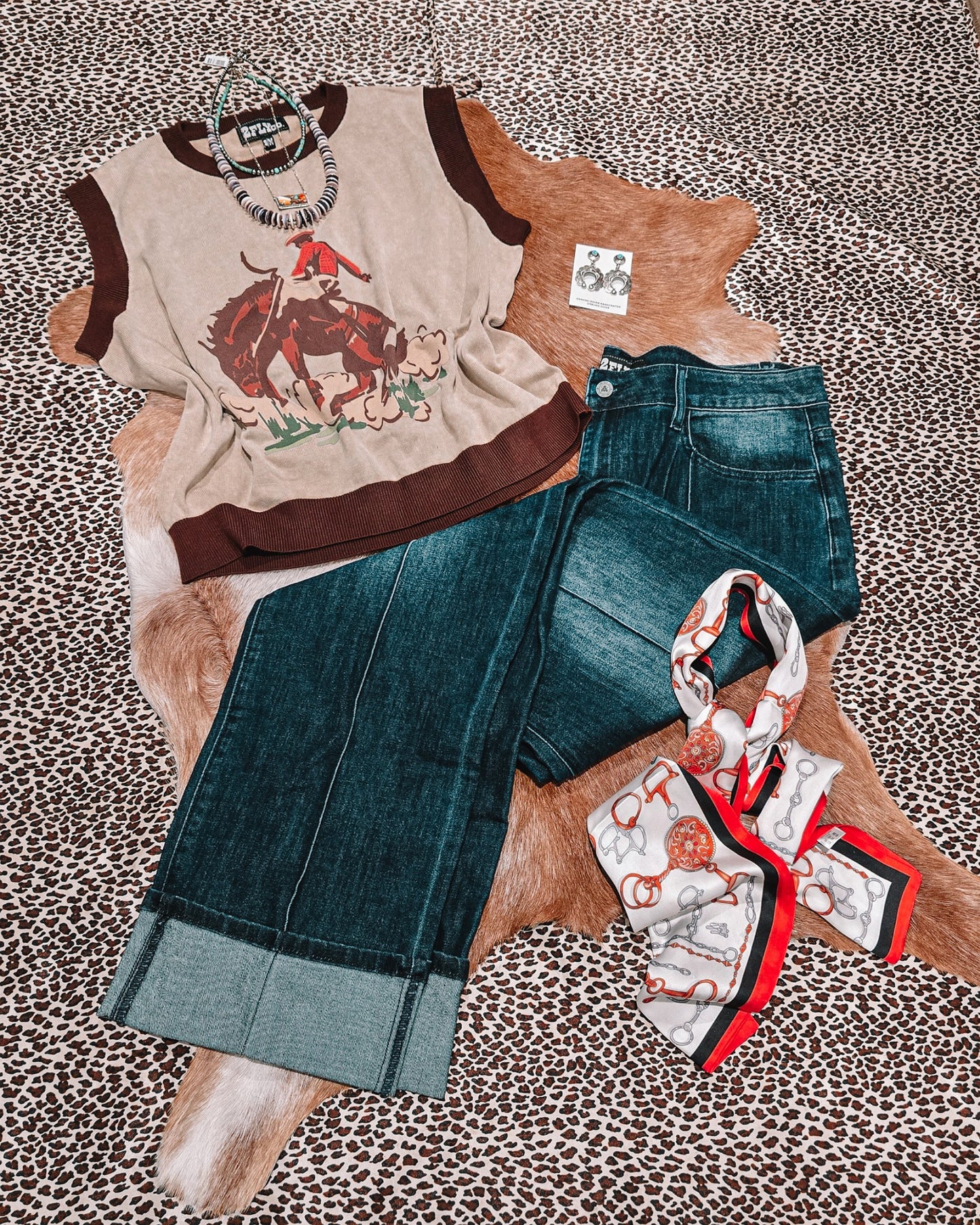 The High Stakes Bronc Vest