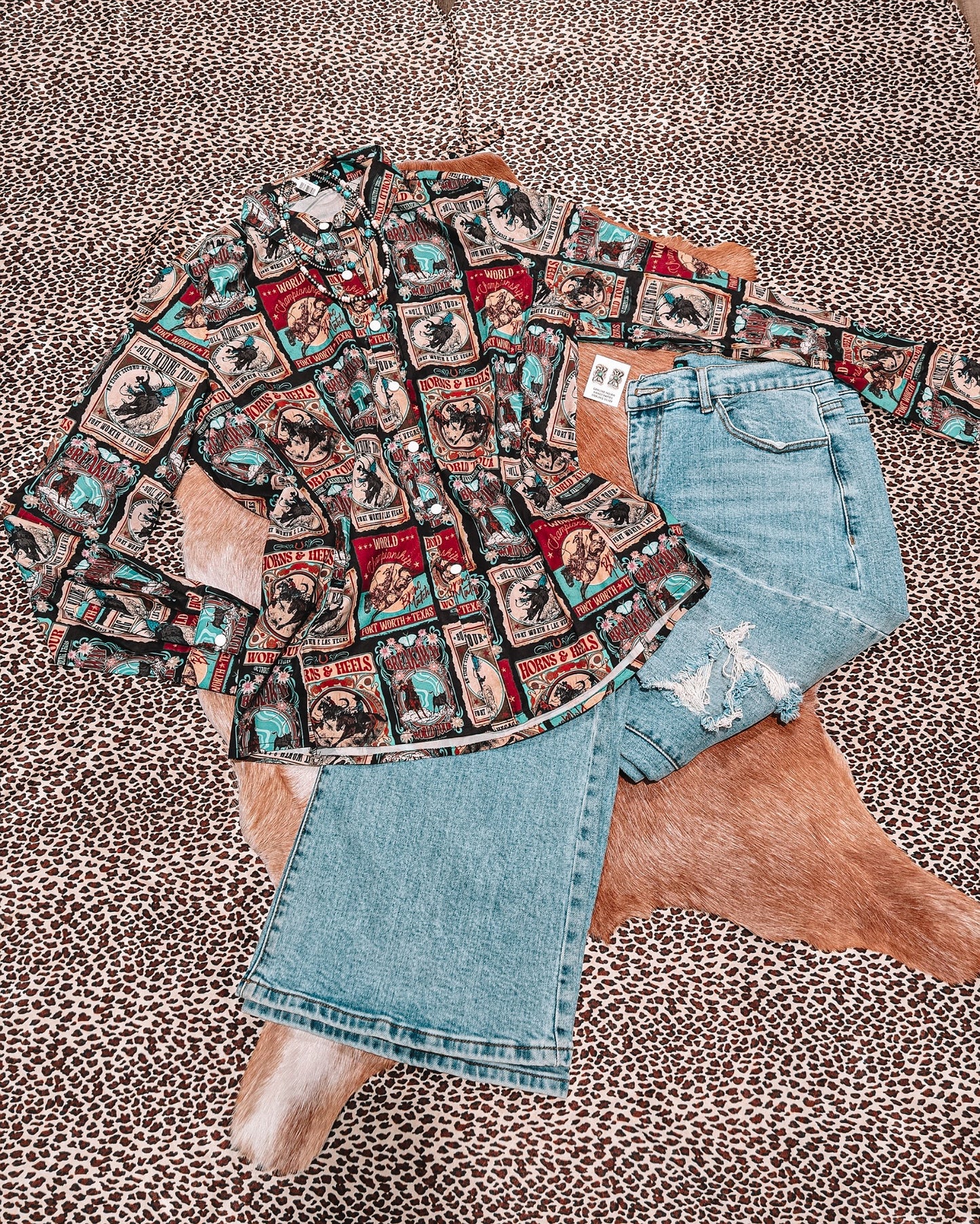 Rodeo Poster Pearl Snap