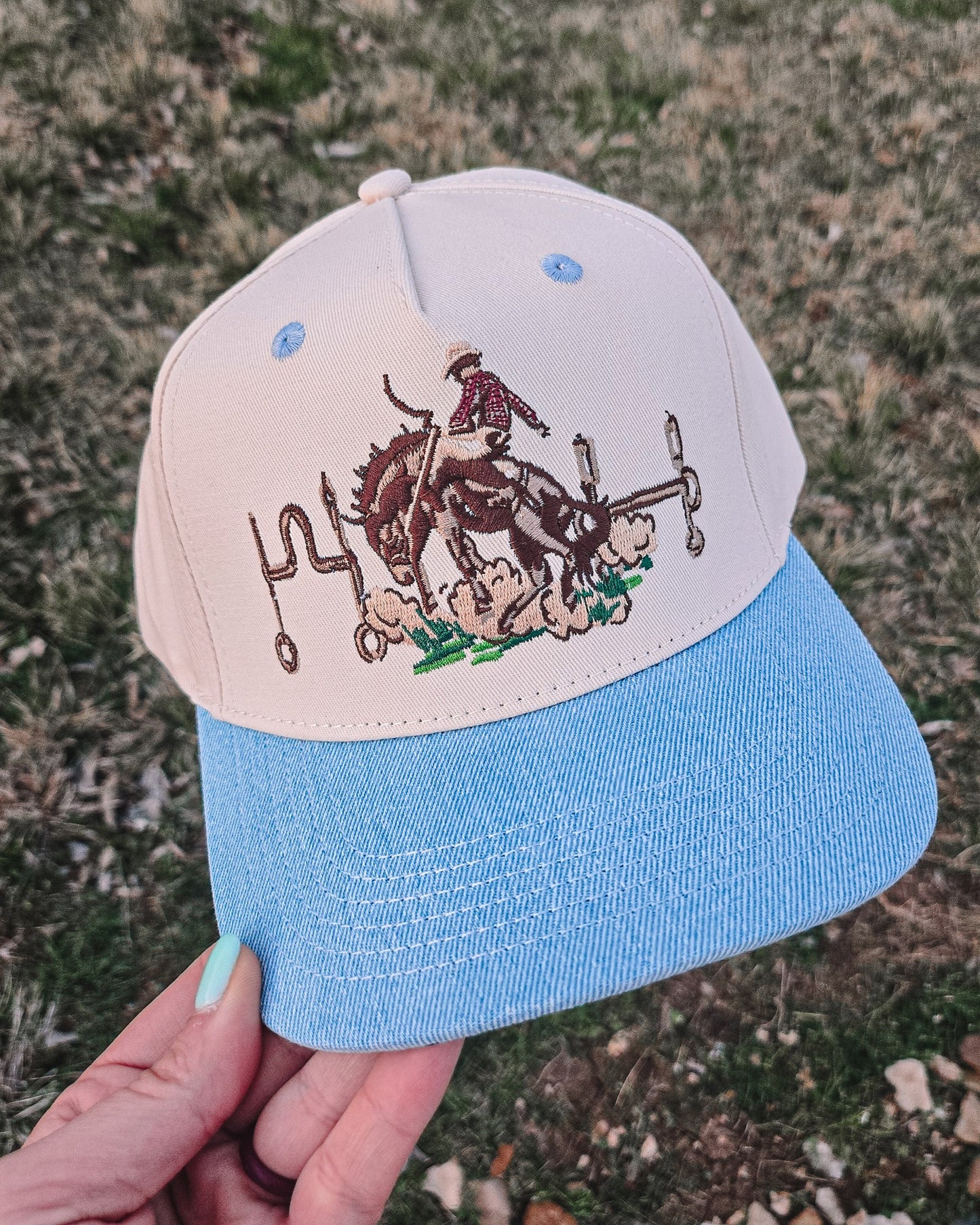 A "Bit" Western Snapback