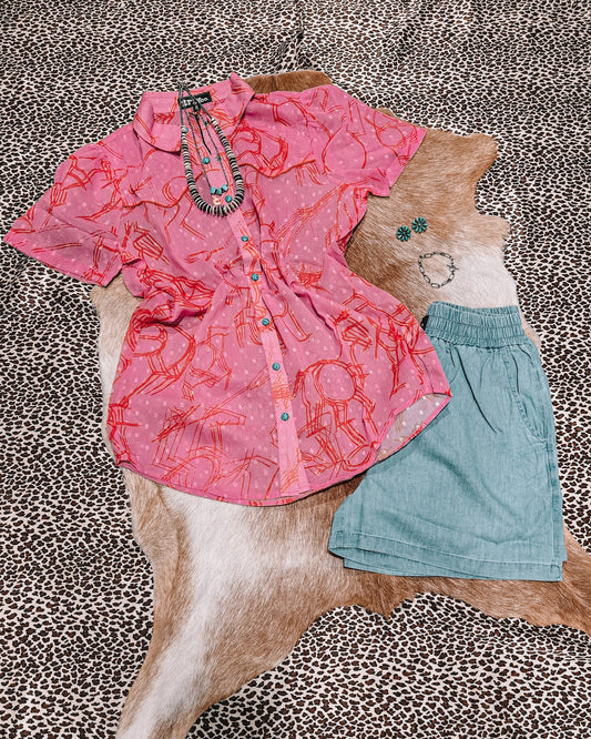 Rosie Roper Pearl Snap