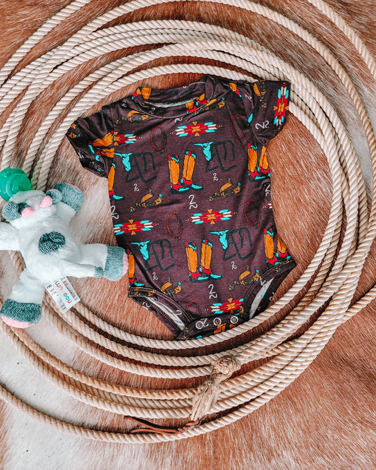 Mini Roper Onesie