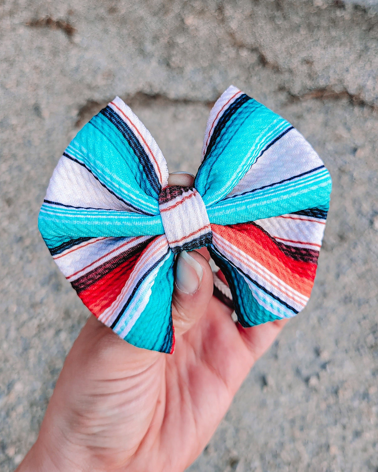 Serape Sister Bow