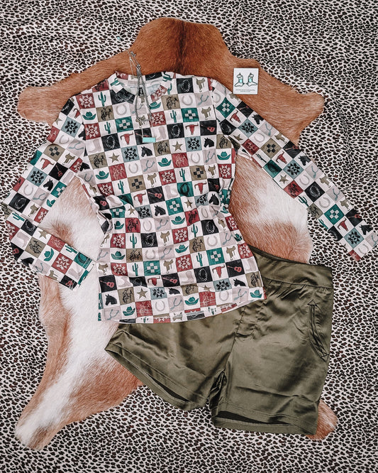 Way Out West Mesh Long Sleeve