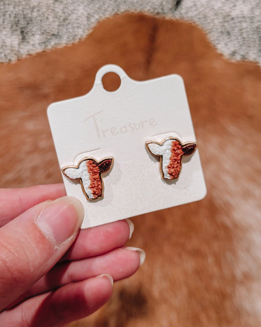 Moo-vin' On Over Earrings