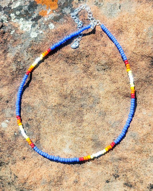 My Sunshine Choker - Periwinkle