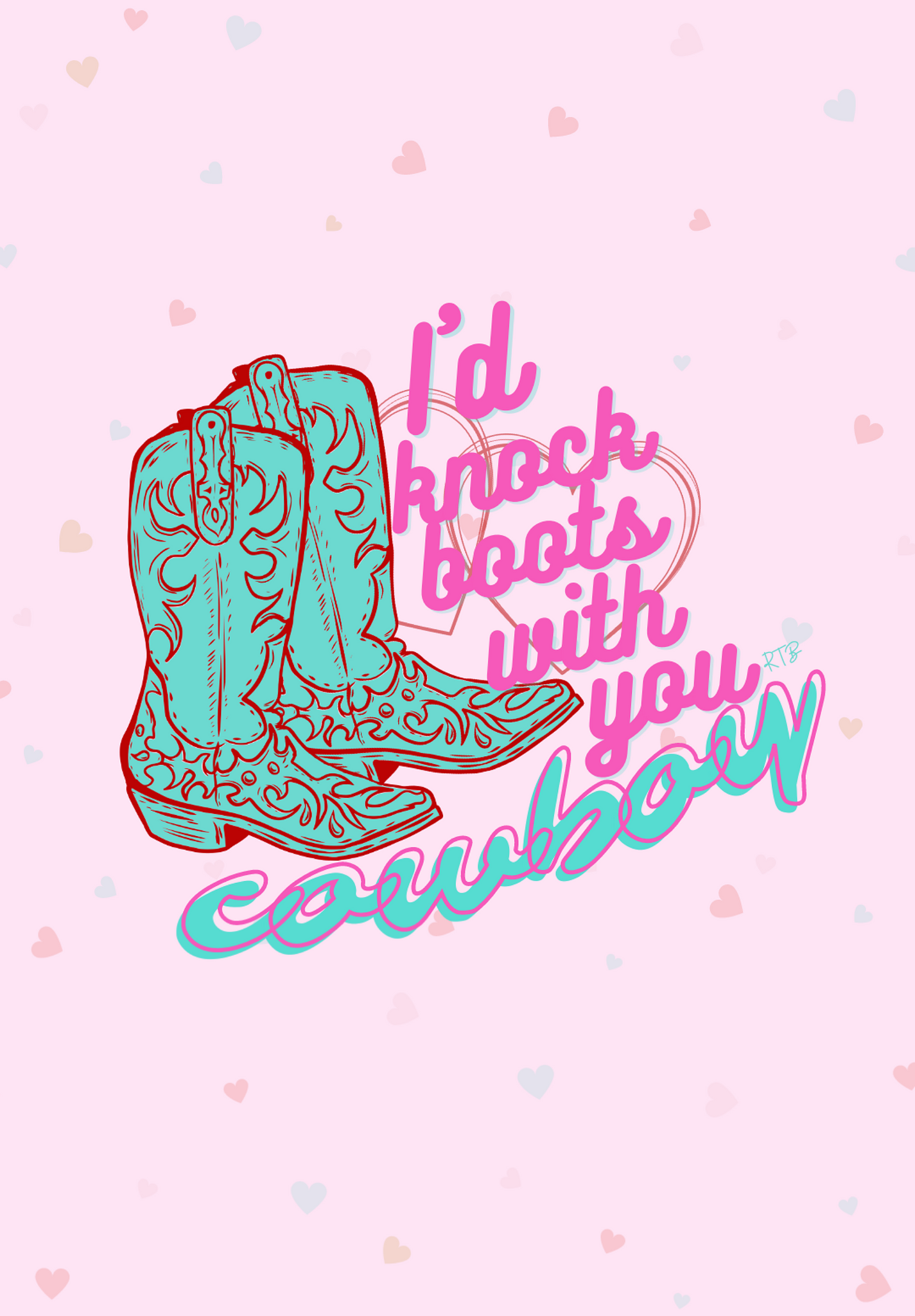 Knock Boots Phone Wallpaper