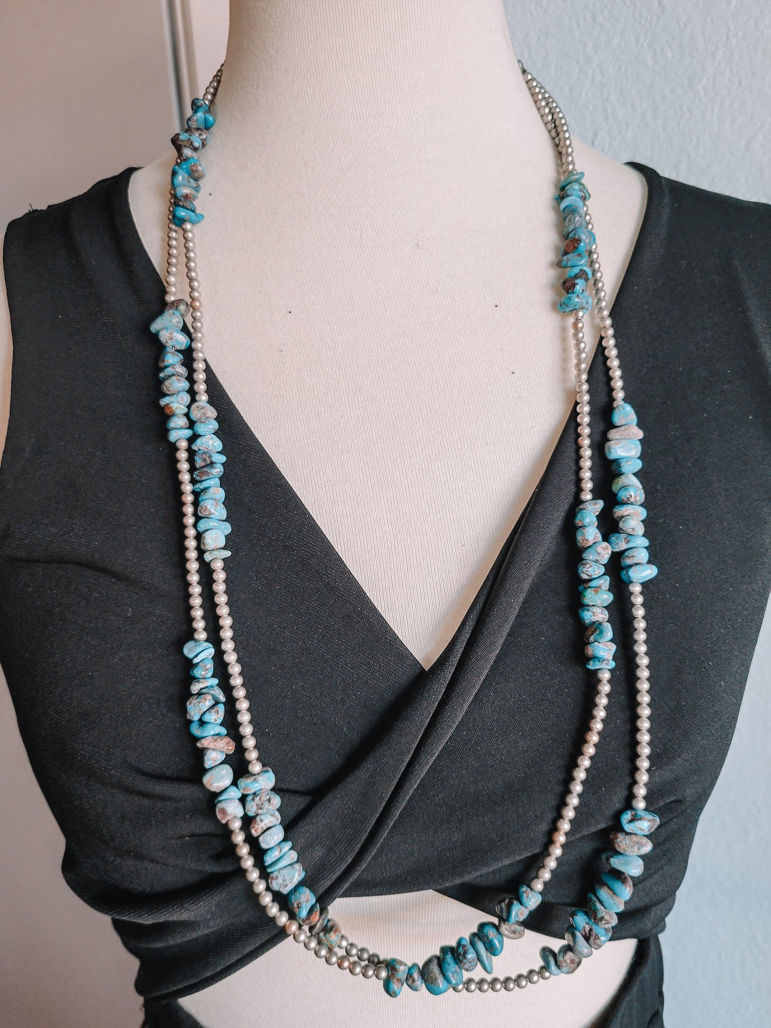 Something Blue Authentic Necklace