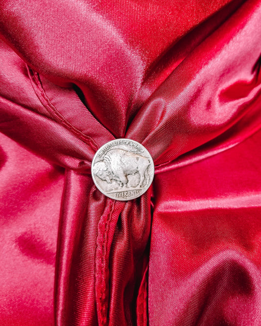 Buffalo Nickel Wild Rag Slide