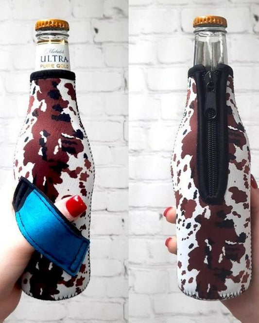 Cattle You Beer Me Longneck Can Cooler
