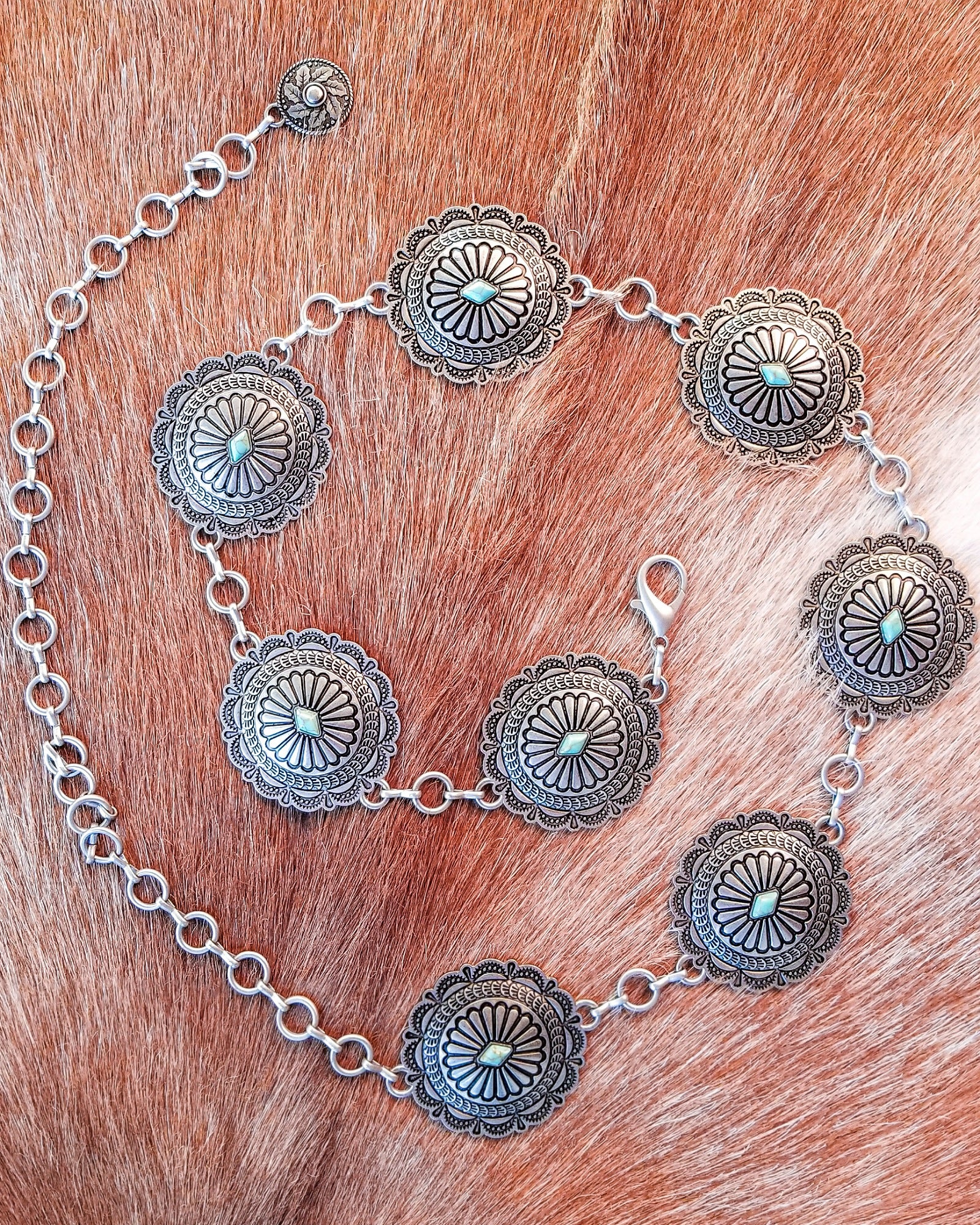 Twisted T Concho Belt
