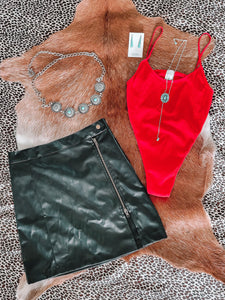 Hot Tamalé High-Cut Bodysuit