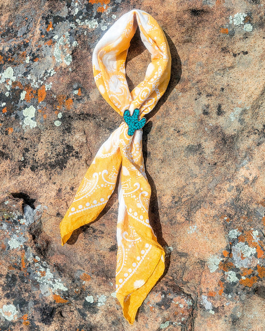 Brighten Up Distressed Bandana